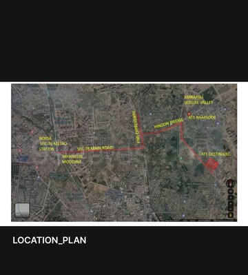 Master Bedroom in 3.5 BHK Apartment at ATS Destinaire, Sector 1 Greater Noida – for Sale