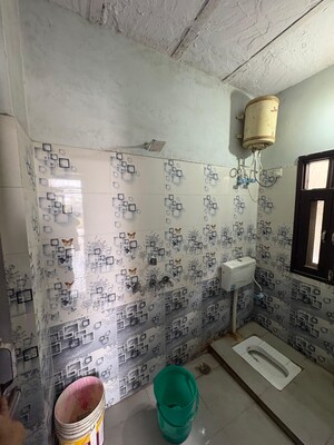 Bathroom in 1 RK Builder Floor at Vipin Garden – for Rent