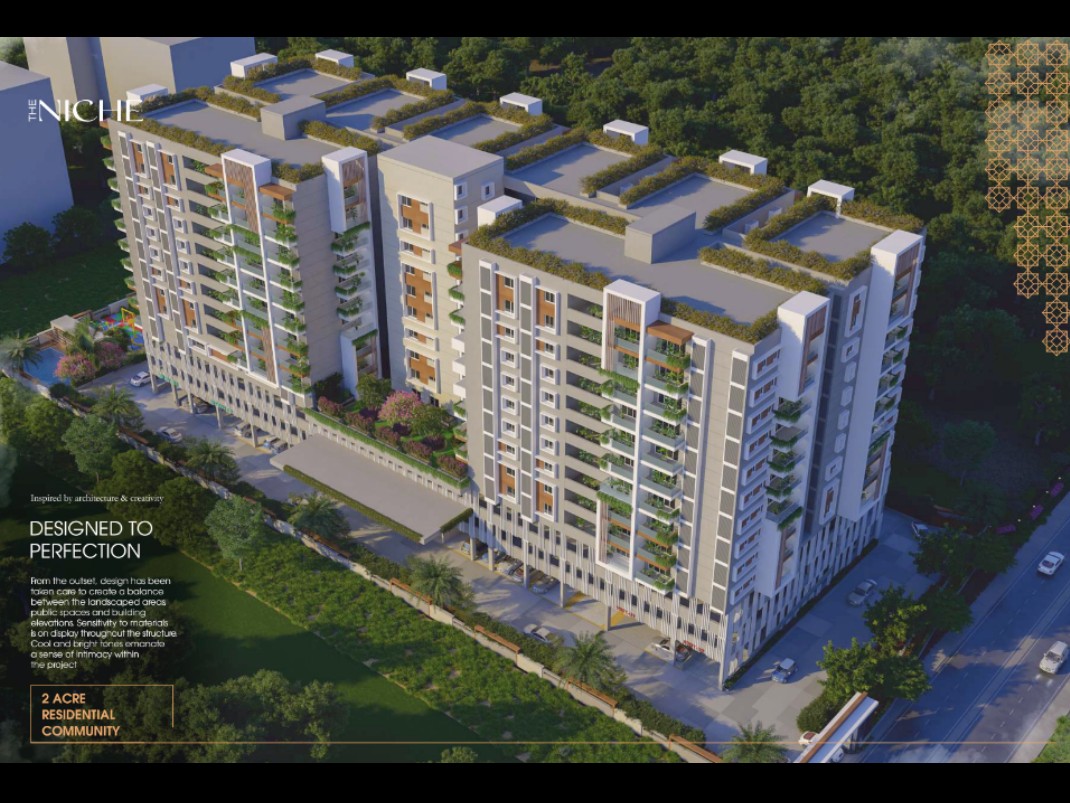 4 BHK + Pooja Room Apartment For Sale in Vamsiram Niche