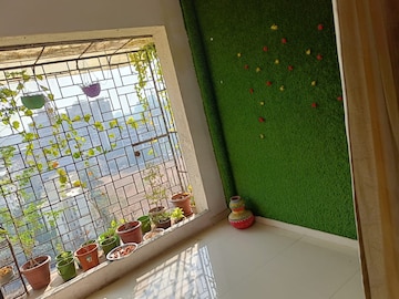 Balcony in 1 BHK Apartment at Tarangan Complex Kalyan, Kalyan West – for Rent