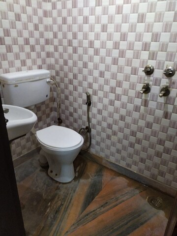 Bathroom in 2 BHK Builder Floor at Vipin Garden – for Rent