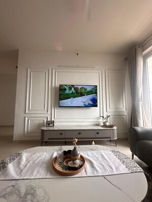 Living Room in 3 BHK Apartment at Omaxe Royal Residency Faridabad, Sector 79 – for Rent