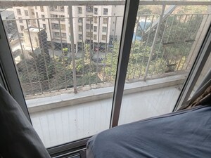Balcony in 2 BHK Apartment at Cosmos Enclave, Kasarvadavali – for Rent