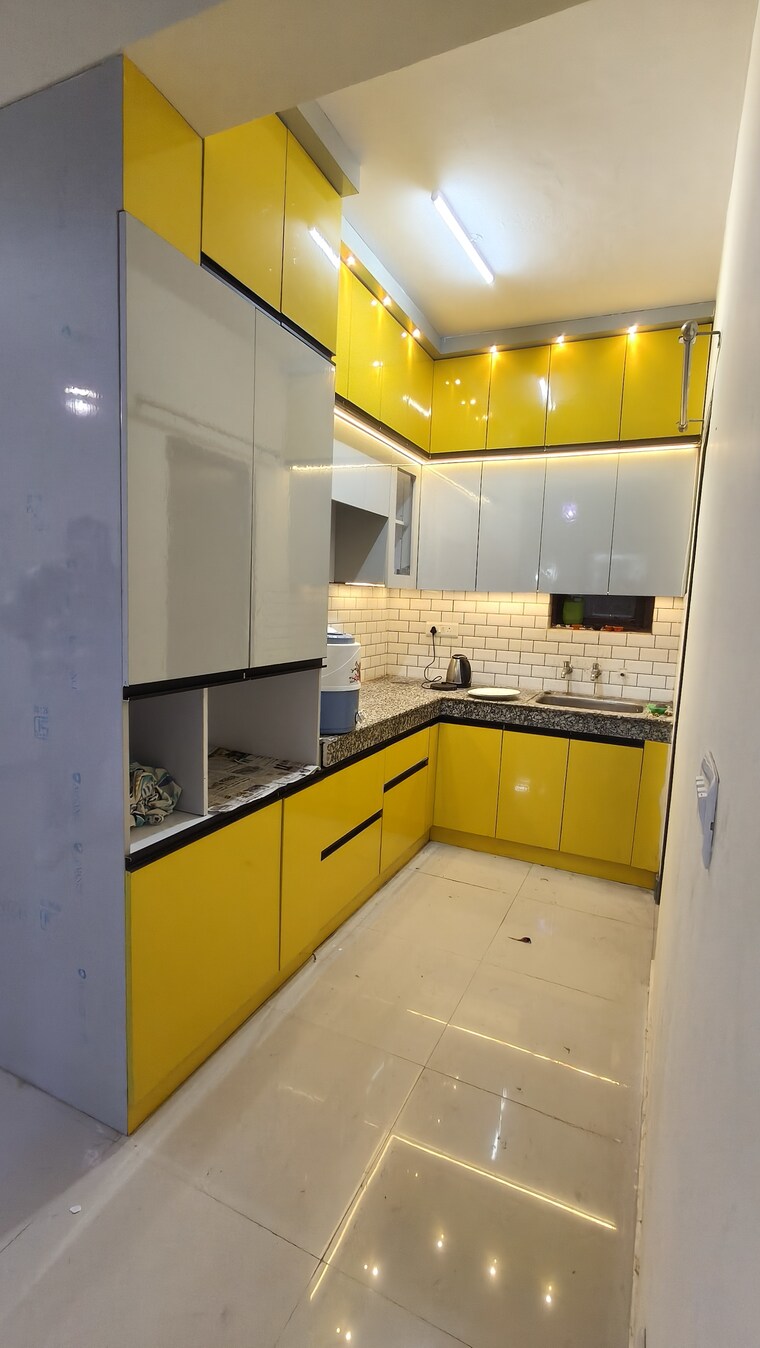 Kitchen, amolik-sankalp 3 Bedroom 851 Sq.Ft. Apartment In Sector 85 Faridabad 9705068