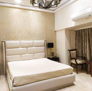 Bedroom in 4 BHK Apartment at Woodstock Apartments, Versova – for Rent