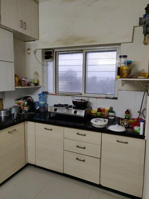 Kitchen in 1 BHK Apartment at Amanora Metro Tower, Hadapsar – for Sale