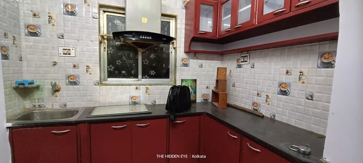 Kitchen, baguiati 2 Bedroom 943 Sq.Ft. Apartment In Baguiati Kolkata 9705147