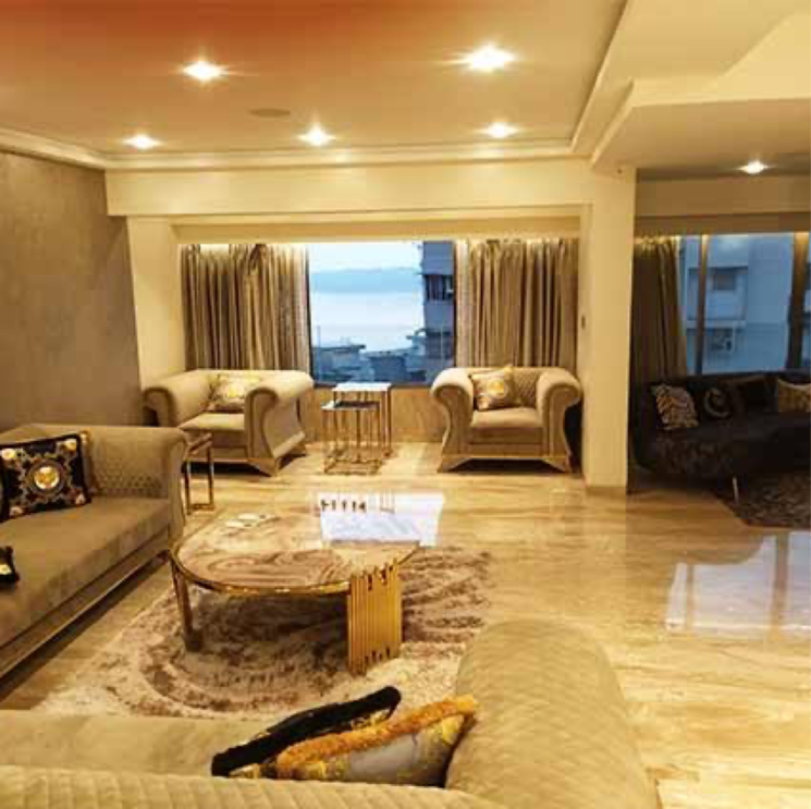 Living Room, unnat nagar 2 Bedroom 650 Sq.Ft. Apartment In Unnat Nagar Mumbai 9705155