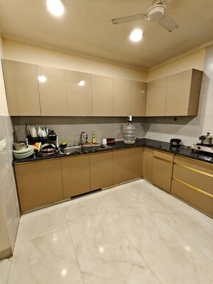 Kitchen in 1 BHK Apartment at Freedom Fighters Enclave – for Rent