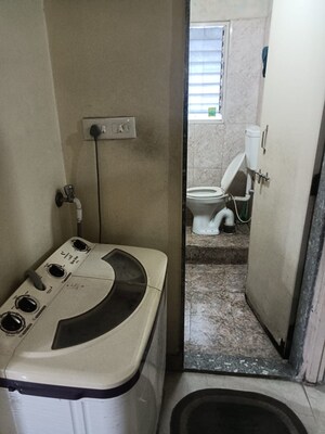 Bathroom in 2 BHK Apartment at Atharva Residency, Baner – for Rent