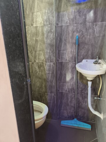 Bathroom in 1 BHK Apartment at Platinum Royal Residency, Kharghar Sector 10 – for Rent