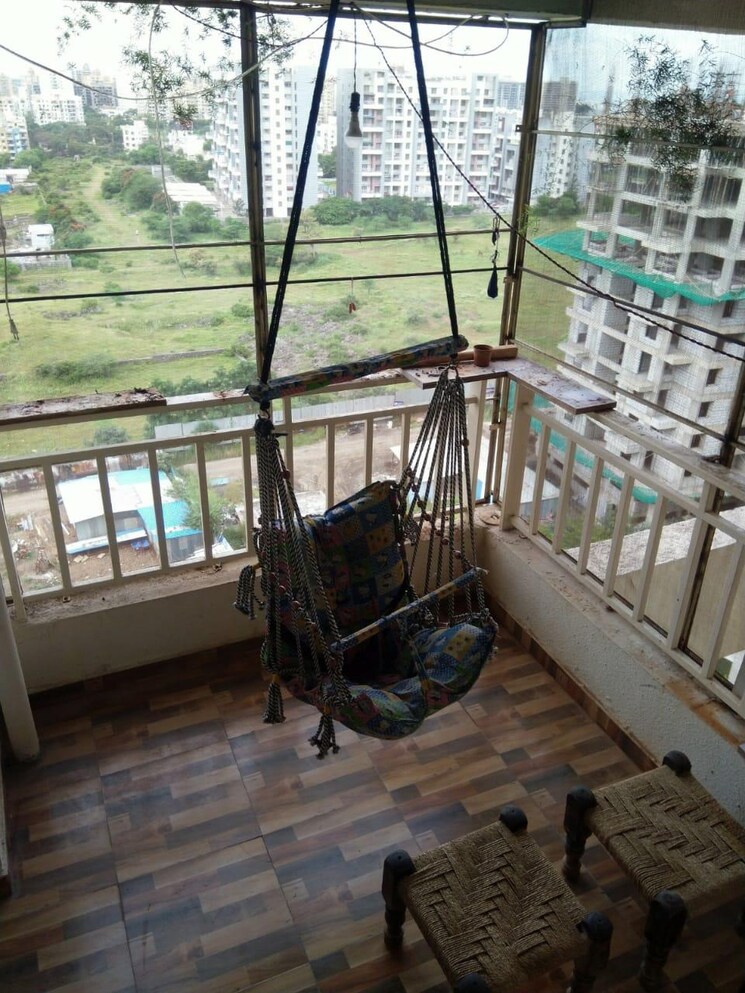 Balcony, majestique-38-park-majestique 2 Bedroom 504 Sq.Ft. Apartment In Undri Pune 9705256