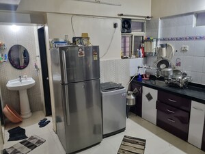 Kitchen in 1 BHK Apartment at Golden Palms Apartment, Sainath Nagar – for Sale