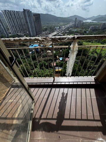 Balcony in 3 BHK Apartment at Lodha Splendora, Ghodbunder Road – for Rent
