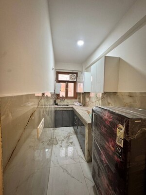 Kitchen in 1 BHK Builder Floor at Saket – for Rent