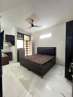 Bedroom in Studio Builder Floor at Vipul Square, Sushant Lok I – for Rent