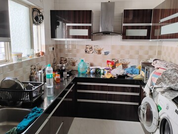Kitchen in 2 BHK Apartment at Sneh Akshay Nagar Phase I, Pimple Nilakh – for Rent