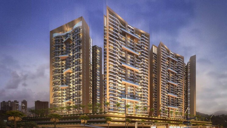 Exterior View, acme-ozone 2 Bedroom 756 Sq.Ft. Apartment In Manpada Thane 9705329