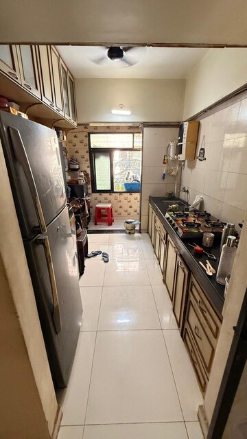 Kitchen in 1 BHK Apartment at Aristo Krishna Residency, Kharghar – for Sale