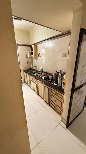 Kitchen in 1 BHK Apartment at Aristo Krishna Residency, Kharghar – for Sale