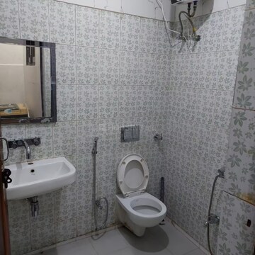 Bathroom in 2.5 BHK Builder Floor at Palam Vihar Extension – for Rent