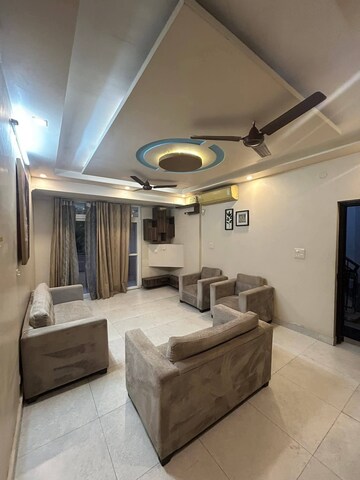 Living Room in 3 BHK Apartment at Saket – for Rent