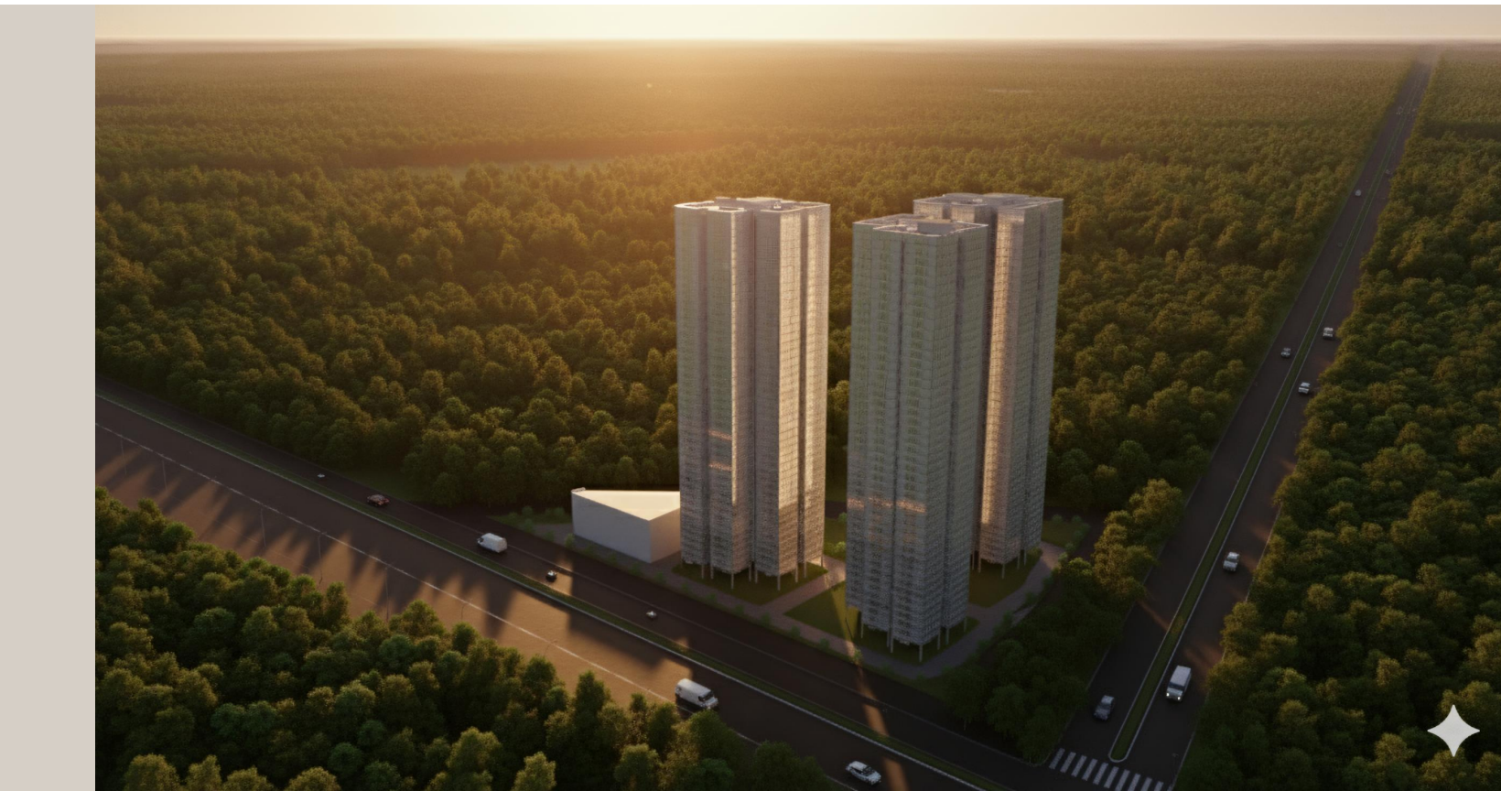 3 BHK + Pooja Room Apartment For Sale in The Fifth 