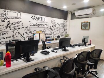 Team Area in  Office Space at Old Padra Road – for Rent