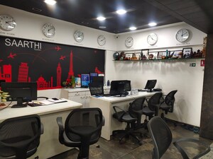 Team Area in  Office Space at Old Padra Road – for Rent