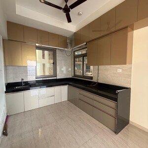 Kitchen in 3.5 BHK Apartment at Sheth Auris Serenity Tower 2, Kanch Pada – for Rent