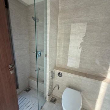 Bathroom in 3.5 BHK Apartment at Sheth Auris Serenity Tower 2, Kanch Pada – for Rent