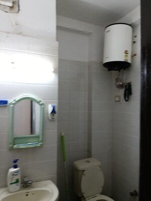 Bathroom in 2 BHK Builder Floor at Neb Sarai – for Rent