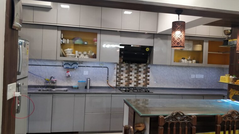 Kitchen, panchsheel-pratistha 3 Bedroom 2050 Sq.Ft. Apartment In Sector 75 Noida 9705469