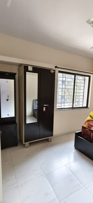 Building Lobby in 1.5 BHK Apartment at Wadgaon Sheri – for Rent