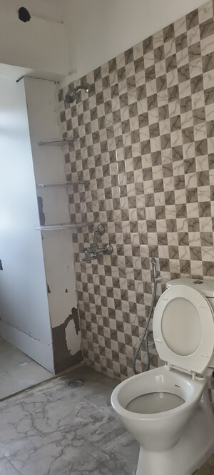 Bathroom in 2 BHK Apartment at Prateek Grand City, Siddharth Vihar – for Rent