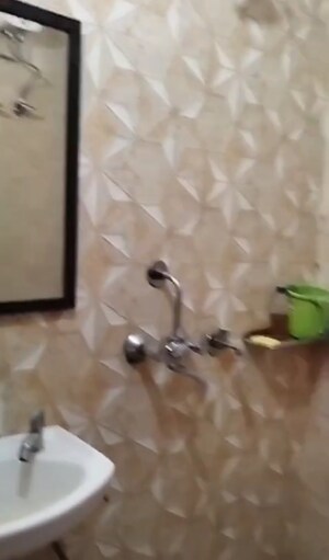 Bathroom in 1 RK Builder Floor at Patel Nagar – for Rent