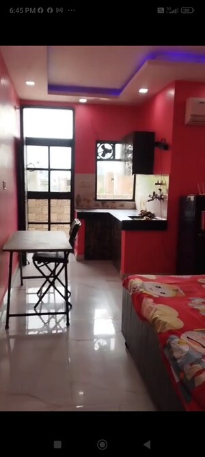 Kitchen in 1 RK Builder Floor at Patel Nagar – for Rent