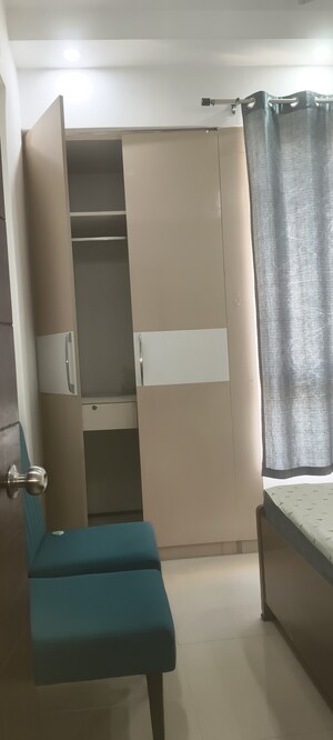 Building Lobby in 1.5 BHK Apartment at Prateek Grand City, Siddharth Vihar – for Rent