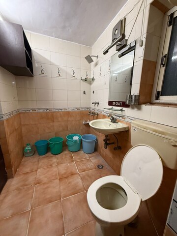 Attached Bathroom in 3 BHK Apartment at Paschim Vihar – for Rent