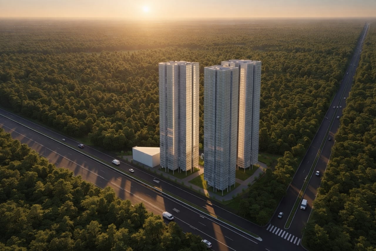 3 BHK + Pooja Room,Study Room Apartment For Sale in Avenue 