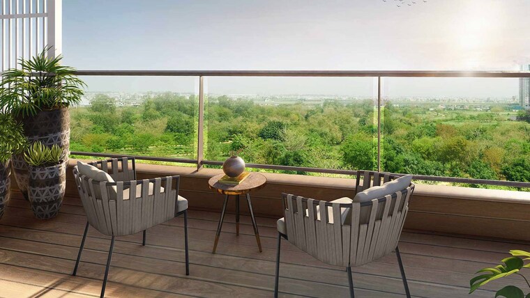 Balcony, experion-windchants 4 Bedroom 4350 Sq.Ft. Apartment In Sector 112 Gurgaon 9705533