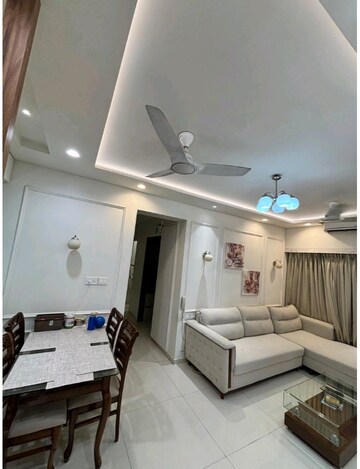 Living Room in 2 BHK Apartment at Rustomjee Urbania Azziano, Thane West – for Sale