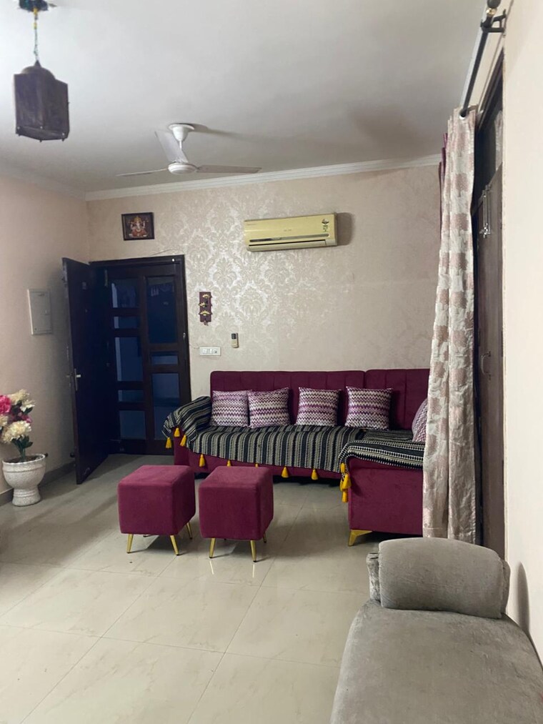 Living Room, ambala highway 2 Bedroom 1307 Sq.Ft. Apartment In Ambala Highway Zirakpur 9705553