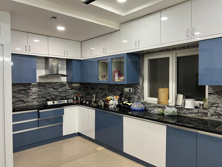 Kitchen, asian-sun-city 3 Bedroom 2050 Sq.Ft. Apartment In Kothaguda Hyderabad 9705564