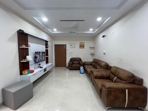 Living Room in 3 BHK Apartment at Asian Sun City, Kothaguda – for Sale