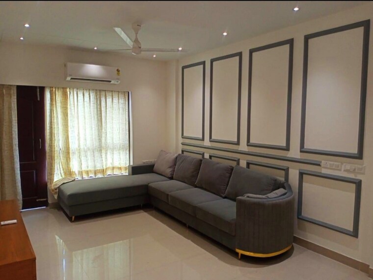 Living Room, gandharva-imperial-crest 3.5 Bedroom 1840 Sq.Ft. Apartment In Vrindavan Yojna Lucknow 9705588