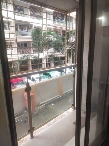 Balcony in 3 BHK Apartment at Manohar Vikas Shreeji Paraiso Phase I, Badlapur East – for Rent