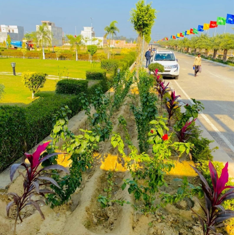 Garden, wing-lucknow-greens-villas  2000 Sq.Ft. Plot In Arjunganj Lucknow 9705630