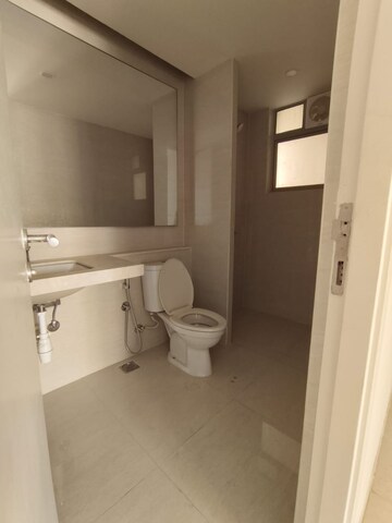 Bathroom in 3 BHK Apartment at Hiranandani Fortune City, New Panvel – for Rent