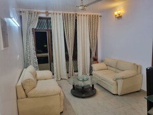 Living Room in 4 BHK Apartment at Emerald Green, Sector 52 – for Rent